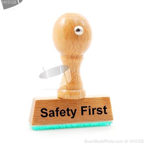 Image of safety first