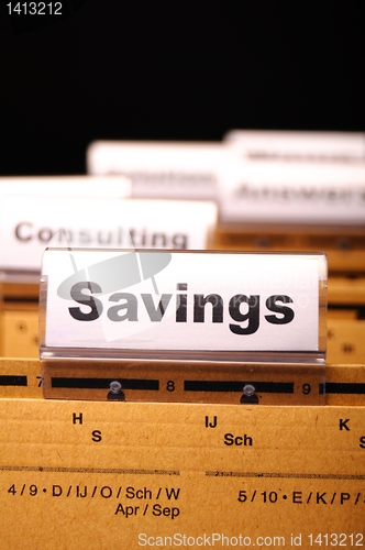 Image of savings