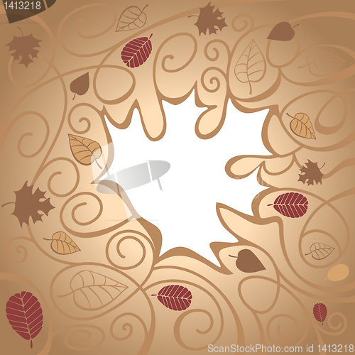 Image of abstract autumn background