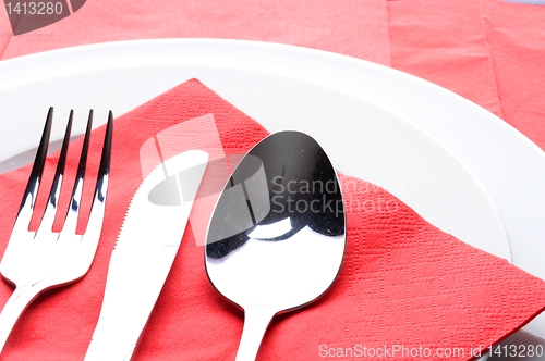 Image of stainless fork and knife 