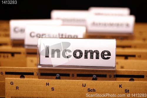 Image of income