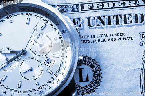 Image of time and money