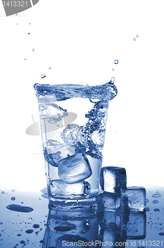 Image of tumbler of fresh water