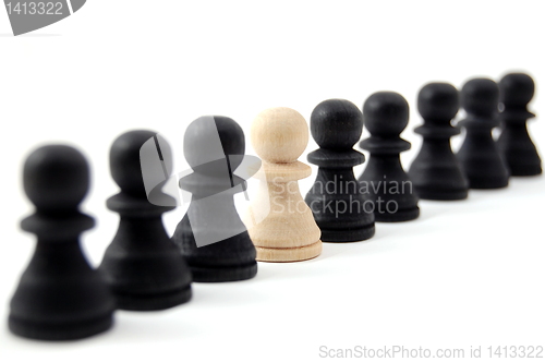 Image of individual chess people