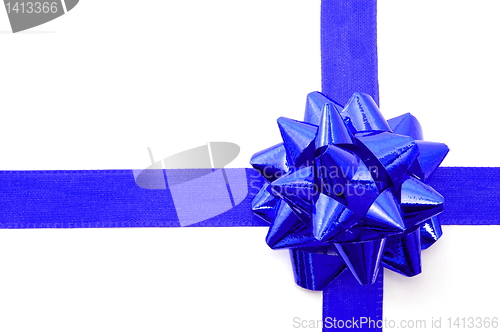 Image of Christmas Gift with ribbon