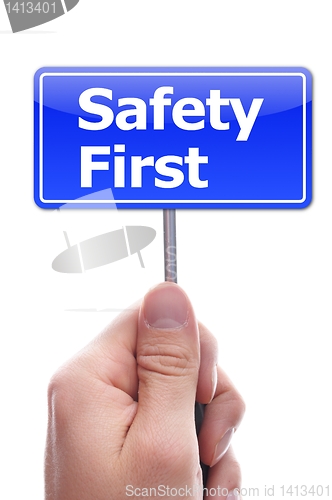 Image of safety first