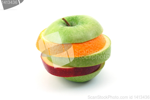 Image of Apple on white background