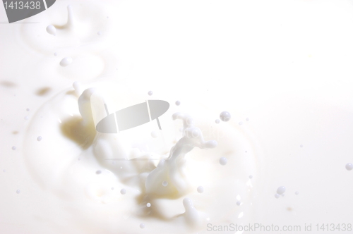 Image of milk splash