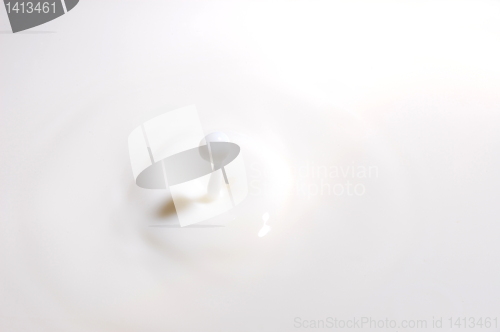 Image of milk drop