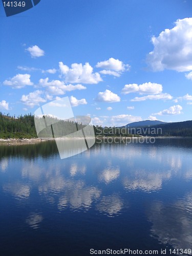 Image of Reflective lake