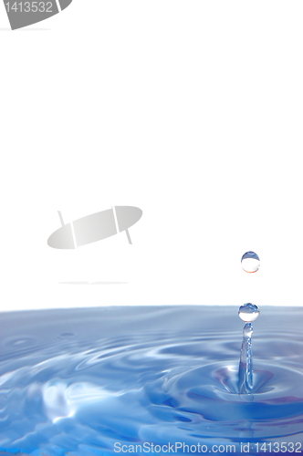 Image of splashing water drop