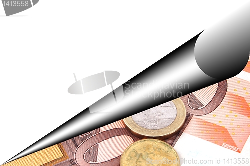 Image of money and copyspace