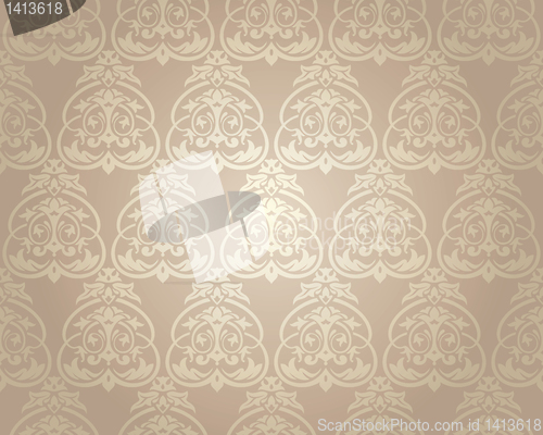 Image of seamless damask background