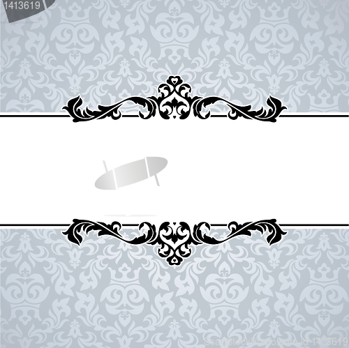 Image of decorative vintage frame