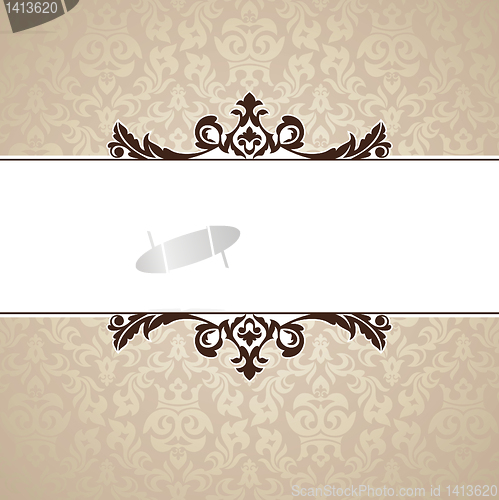 Image of decorative vintage frame