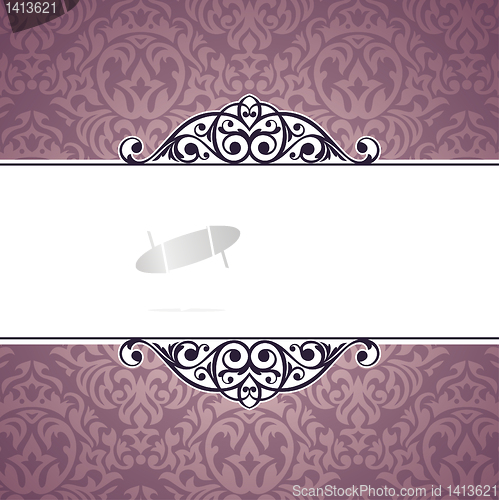 Image of decorative vintage frame