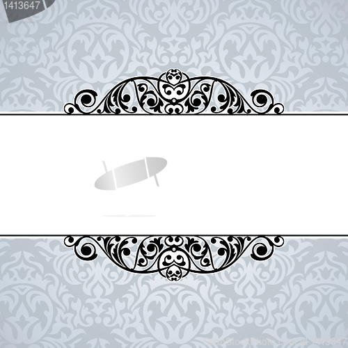 Image of decorative vintage frame