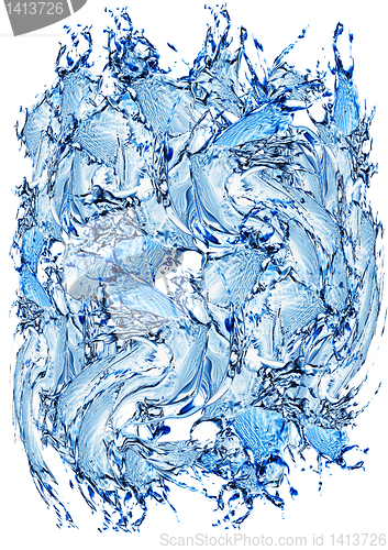 Image of water splash