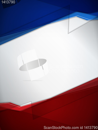 Image of Red and Blue Modern Background