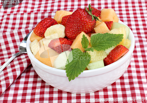 Image of Healthy Fresh Fruit Salad 