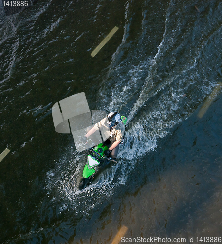 Image of Monsoon flooding in Bangkok, November 2011