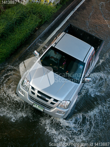 Image of Monsoon flooding in Bangkok, November 2011