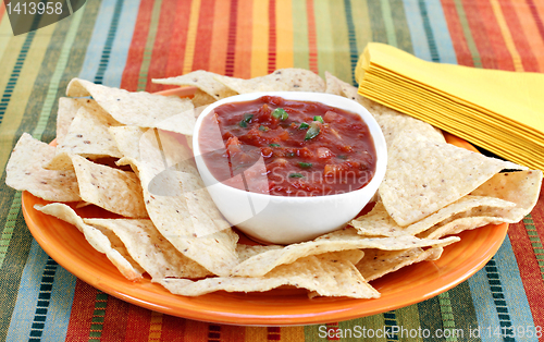 Image of Salsa and Tortilla Chips