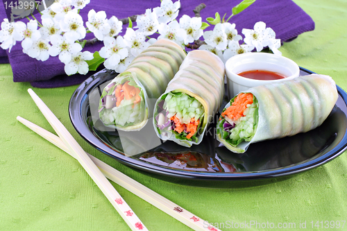 Image of Vegetable Sushi