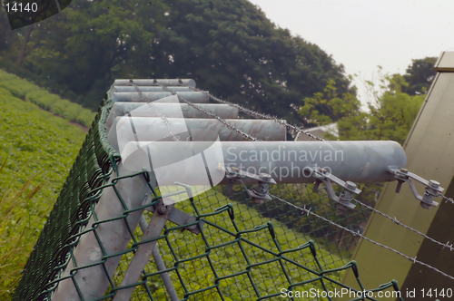 Image of security fence