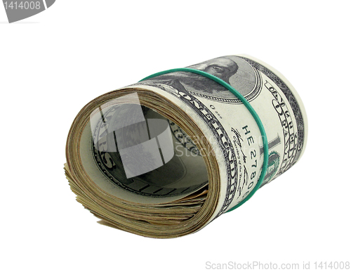 Image of roll of dollars
