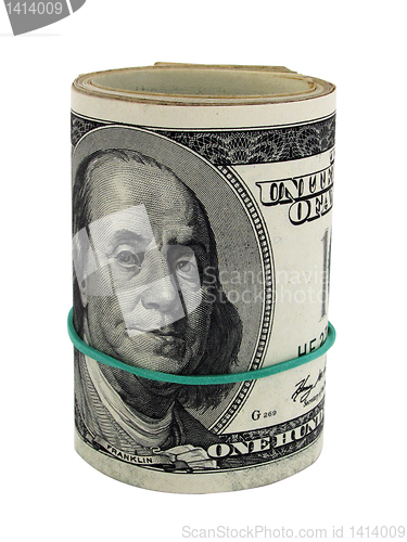 Image of roll of dollars