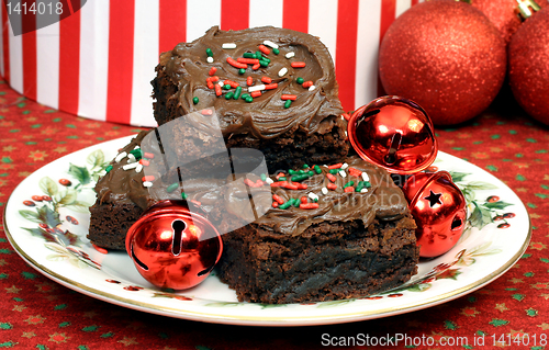 Image of Chocolate Christmas Brownies