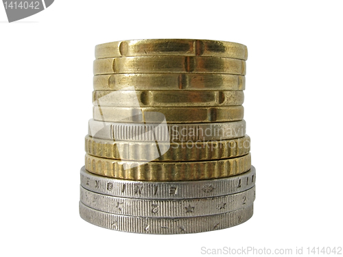 Image of pile of euro coins