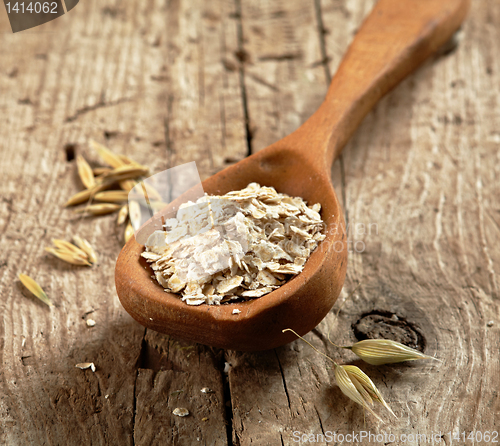 Image of oat flakes