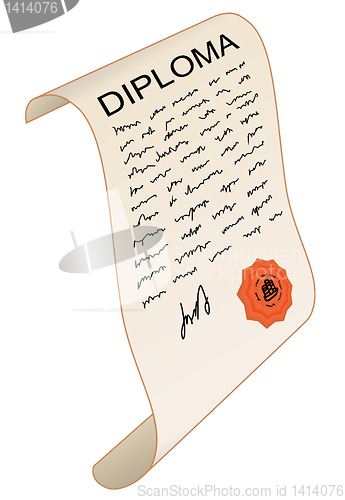 Image of diploma