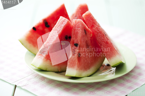 Image of watermelon slices