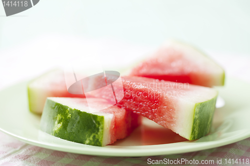 Image of watermelon slices