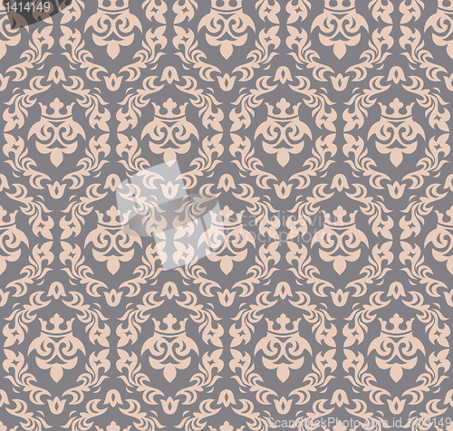 Image of seamless damask background