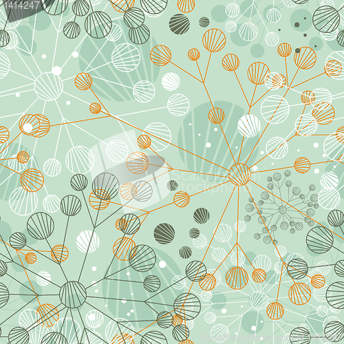 Image of seamless floral background