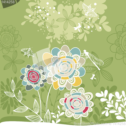 Image of lovely floral card