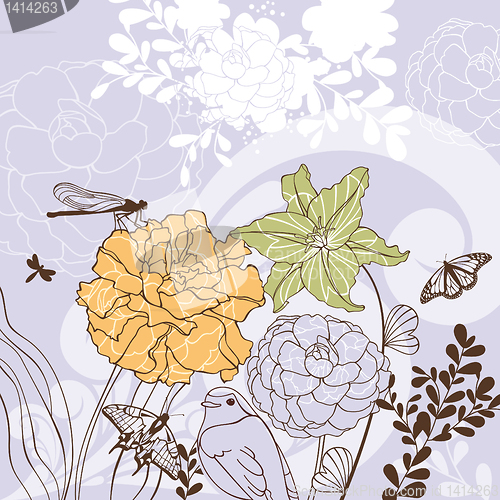 Image of lovely floral card