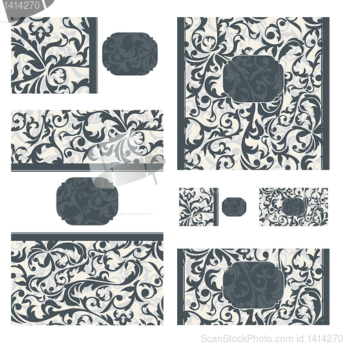 Image of ornate vector frames