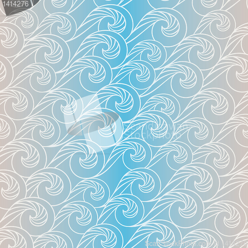 Image of wave seamless pattern background