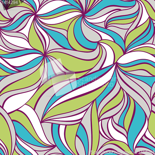 Image of seamless decorative pattern