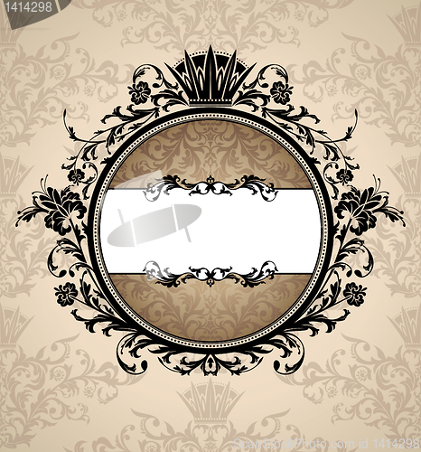 Image of royal vintage frame