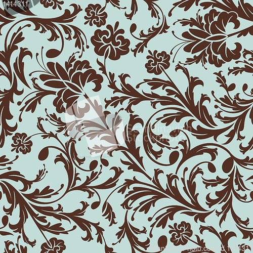 Image of seamless floral pattern