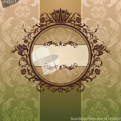Image of royal vintage frame