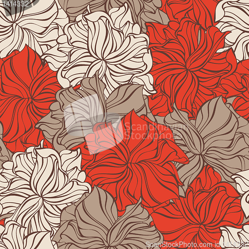 Image of decorative seamless pattern