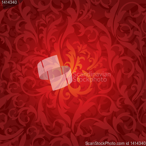 Image of seamless floral background