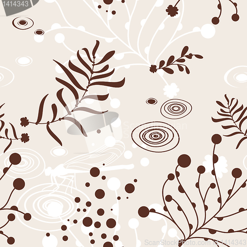 Image of seamless floral pattern